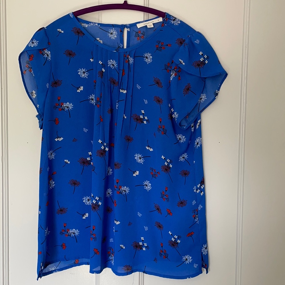 Floral print top